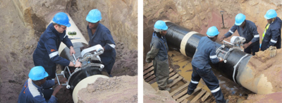 Application training on the Temane-Secunda pipeline in South Africa, 2012