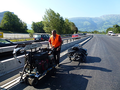 Repair of the A3/A13 motorway in Sargans, Switzerland